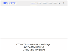 Tablet Screenshot of neoma.hr